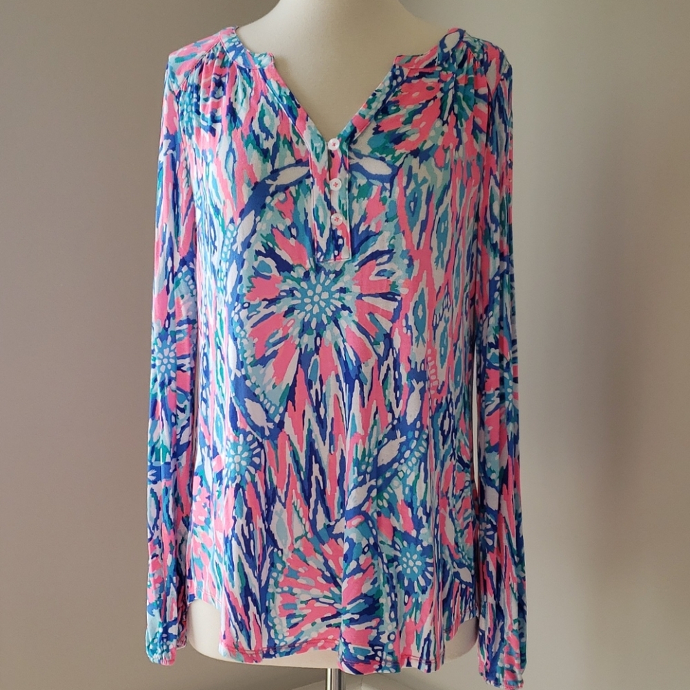 Lilly Pulitzer floral top